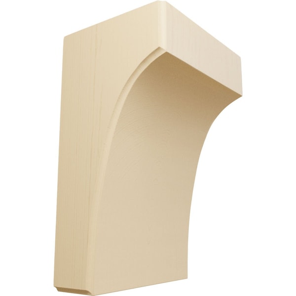 Ekena Millwork 5 1/4"W x 4"D x 8"H Clarksville Bracket, Maple BKTW05X04X08CVMA - main